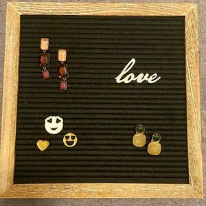 Olive & Piper Faux Gemstone Earrings 2-Pack ✨